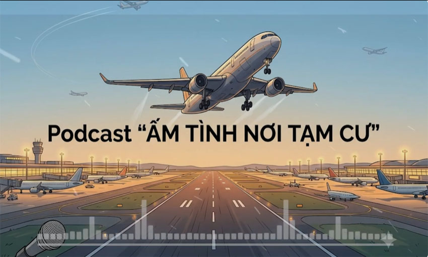 Ấm t&igrave;nh nơi tạm cư