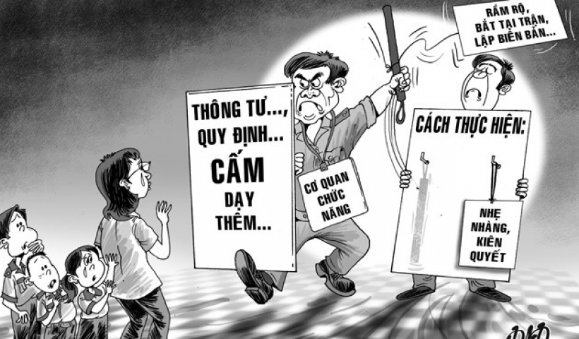 Chuyện cuối tuần: Việc dạy thêm, học thêm
