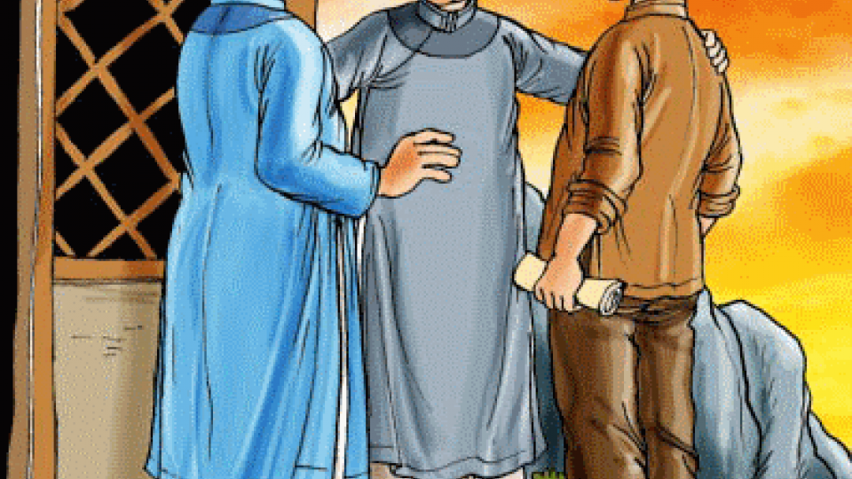 Kể chuyện cổ tích: Bán tóc đãi bạn