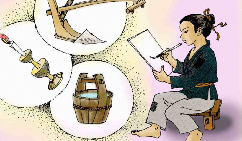 Kể chuyện cổ tích: Cây bút thần