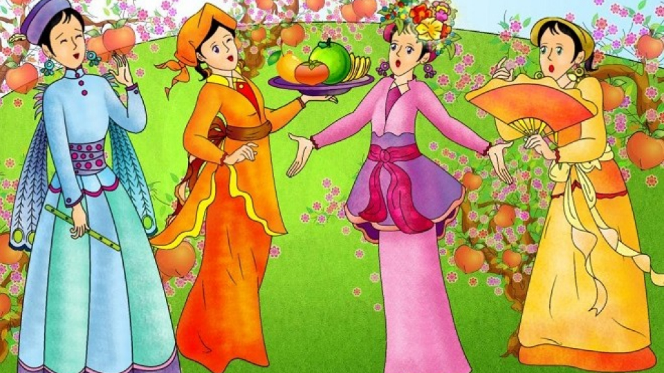 Kể chuyện cổ tích: Sự tích bốn mùa