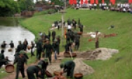 Yên Phong: Diễn tập PCLB tìm kiếm, cứu hộ, cứu nạn