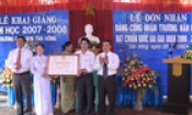 Trường Mầm non Tân Hồng: Đón nhận Bằng công nhận trường đạt Chuẩn Quốc gia