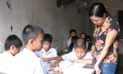 Năm học mới ở trường Tiểu học Châu Khê 1