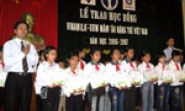 80 học sinh tiểu học được nhận học bổng “Vinamilk- Ươm mầm tài năng trẻ Việt Nam”