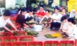 Thảo thơm bánh tẻ làng Chờ