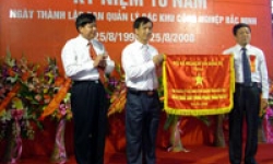 Kỷ niệm 10 năm thành lập Ban quản lý các KCN Bắc Ninh