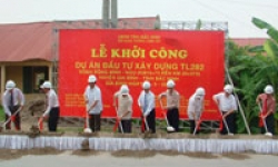 Sở Giao thông Vận tải tỉnh:Khởi công xây dựng tỉnh lộ 282, đoạn Đông Bình- Ngụ (Gia Bình)