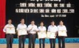 Gia Bình: Tuyên dương khen thưởng học sinh giỏi, giáo viên bồi dưỡng học sinh giỏi các cấp
