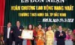 Trường THCS Ninh Xá đón nhận Huân chương Lao động hạng Nhất