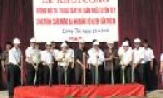 Khởi công đường nội thị trung tâm thị trấn Thứa