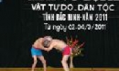 Khai mạc Giải vô địch vật tự do, vật dân tộc tỉnh năm 2011