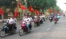 Ra quân hưởng ứng Tháng ATGT
