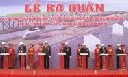 Lễ ra quân xây dựng cầu đường bộ Thị Cầu