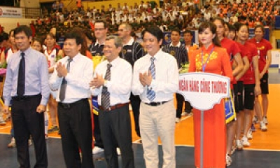 Khai mạc Giải bóng chuyền nữ quốc tế Cúp LienVietPostBank năm 2012