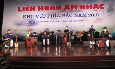 Liên hoan âm nhạc khu vực phía Bắc năm  2012: Hai nhạc sĩ Bắc Ninh giành Giải A