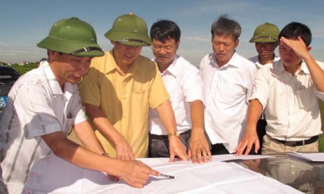 Cần giải phóng mặt bằng để xây trạm bơm Nhất Trai