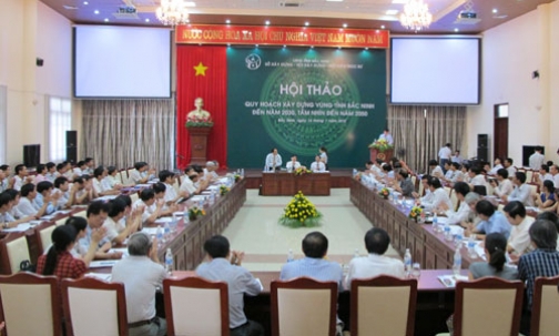 Hội thảo “Quy hoạch xây dựng Vùng tỉnh Bắc Ninh đến năm 2030, tầm nhìn đến năm 2050”