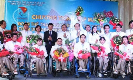 Đoàn Việt Nam tích cực chuẩn bị cho Paralympic