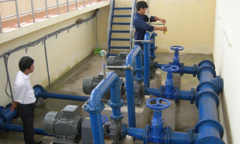 Hiệu quả bước đầu của hệ thống cấp nước sạch thị trấn Gia Bình
