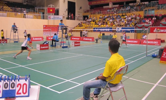Khai mạc giải cầu lông các cây vợt thiếu niên, trẻ xuất sắc toàn quốc năm 2012