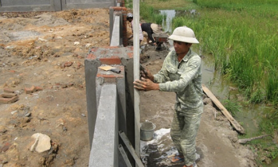 Giảm sức ép về ô nhiễm môi trường tại nông thôn