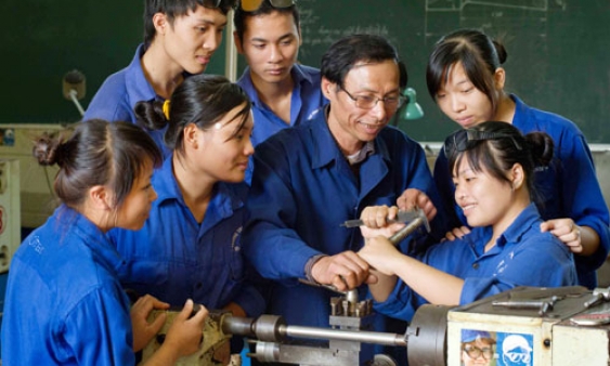 Trường nghề chật vật chiêu sinh