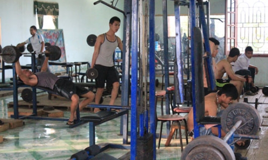 Phong trào tập thể hình ở quê hương Hoàng Anh Tuấn