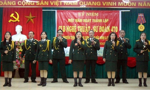 Kỷ niệm 1 năm thành lập CLB nghệ thuật Sư đoàn 470
