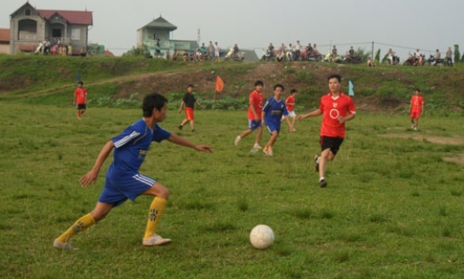Nơi gắn kết tình yêu trái bóng 