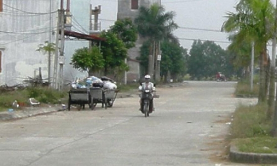 Khó khăn trong việc vận hành điểm tập kết rác thải sinh hoạt tại Quế Võ