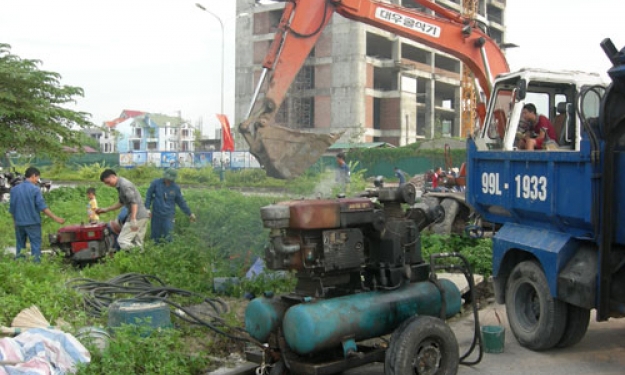 Bàn giải pháp tiêu thoát nước năm 2013 cho thành phố Bắc Ninh