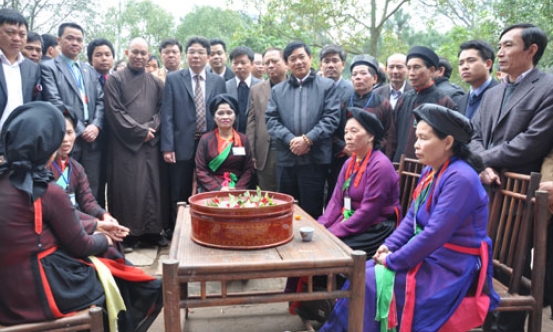 Quan họ không xin tiền