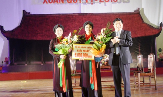 Bế mạc Hội thi hát Quan họ Bắc Ninh, Hội Báo Xuân Quý Tỵ 2013 