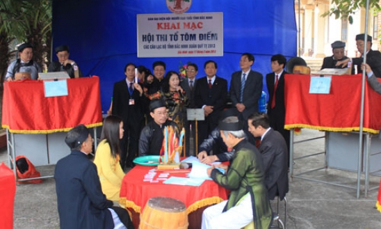 Khai mạc Hội thi tổ tôm điếm các câu lạc bộ xuân Quý Tỵ 2013