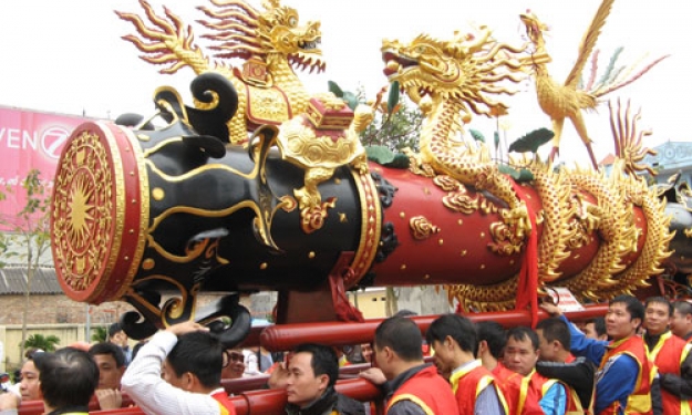 Lễ hội rước pháo Đồng Kỵ - Độc đáo và tôn nghiêm