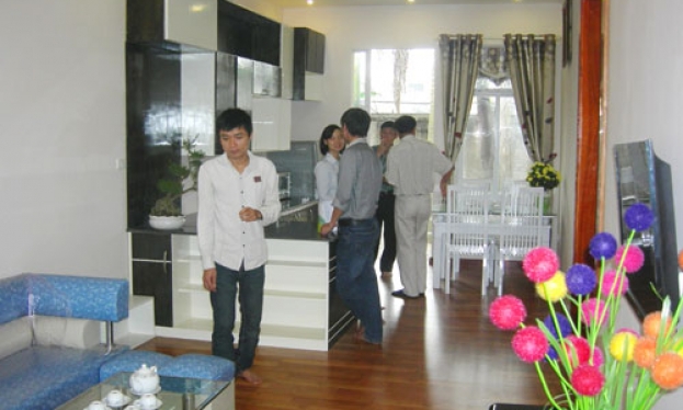 Giới thiệu căn hộ mẫu  Khu nhà ở người thu nhập thấp đường Lê Thái Tổ