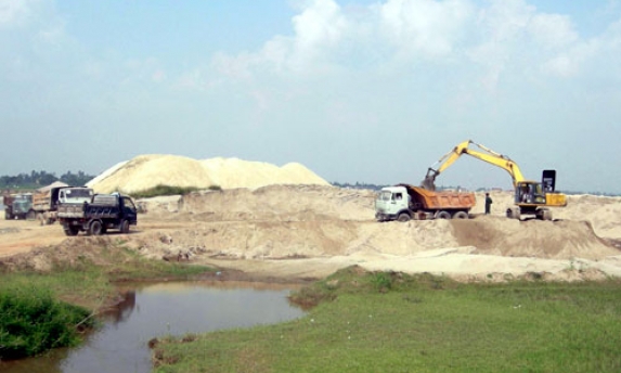 Điều chỉnh, bổ sung điểm khai thác, tập kết cát sỏi lòng sông - Đáp ứng nhu cầu thực tiễn 