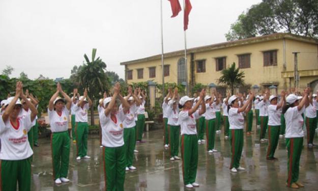 Ra mắt lớp Dưỡng sinh kinh lạc xã Song Liễu
