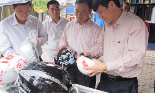 Kiểm tra công tác bảo đảm trật tự ATGT tại thành phố Bắc Ninh