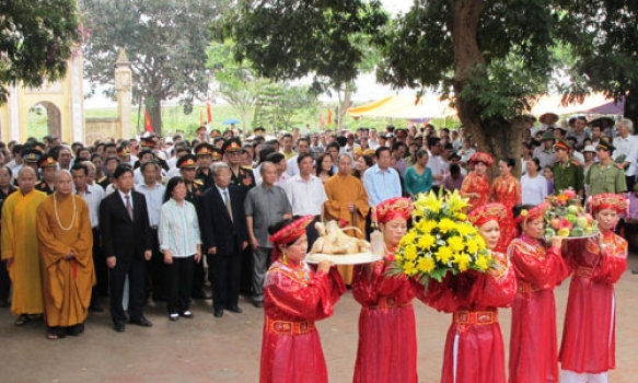 Tưởng niệm 2290 năm ngày sinh danh tướng Cao Lỗ