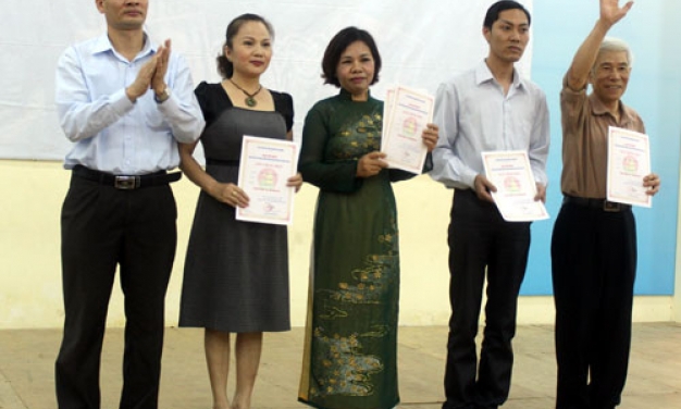 Trao giải cuộc thi “Sáng tác Quan họ lời mới cho thiếu nhi lần thứ nhất”