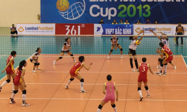 Bảng A giải Bóng truyền Quốc tế Cúp LienVietPostbank: Thông tin LienVietPosbank, VTV Bình Điền Long An giành suất vào bán kết