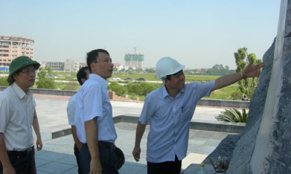 Lãnh đạo UBND tỉnh kiểm tra tiến độ các công trình xây dựng trên địa bàn thành phố