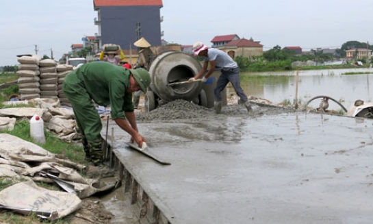 Dự án Giao thông nông thôn 3 những ngày cao điểm
