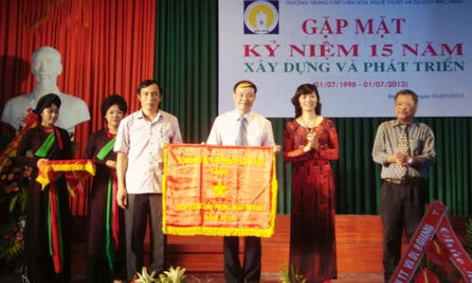 Trường trung cấp Văn hóa, Nghệ thuật và Du lịch Bắc Ninh kỷ niệm 15 năm xây dựng và trưởng thành