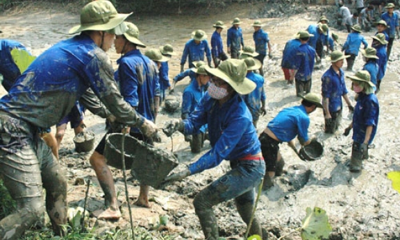  Tuổi trẻ Bắc Ninh chung tay xây dựng nông thôn mới