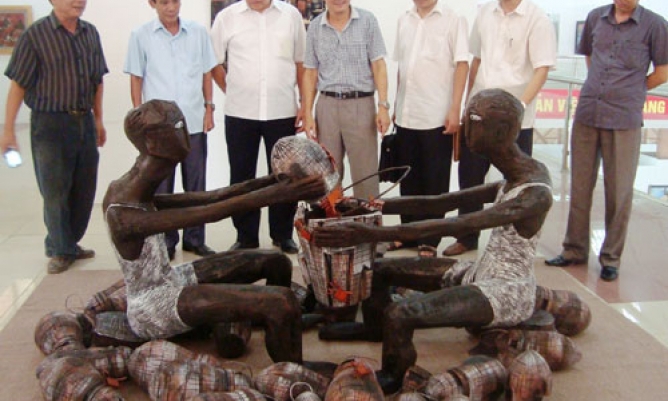 Hoàn thành công tác chuẩn bị Triển lãm Mỹ thuật khu vực II, Đồng bằng sông Hồng