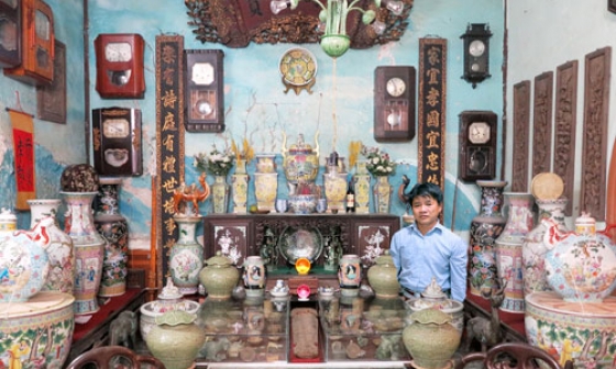 Chuyện về người sưu tầm cổ vật