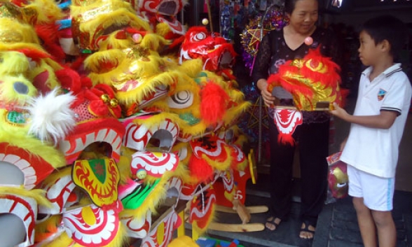 Trung thu  rực rỡ sắc màu